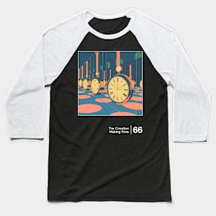 The Creation - Minimal Style Graphic Artwork Design Baseball T-Shirt